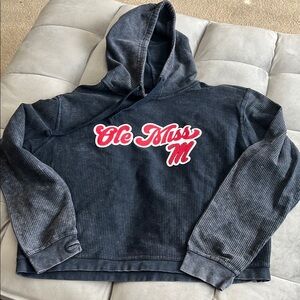 “Press Box- Royce Apparel ribbed Ole Miss Sweatshirt”